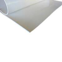 Silicone Rubber Sheet (White, FDA)  3mm Thick x 1200mm (60 Duro, Per Metre)