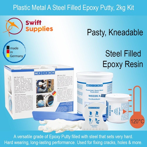 Plastic Metal A Steel Filled Epoxy Putty - 2kg Kit