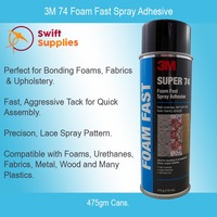 3M 74 Foam Fast Spray Adhesive - 475gm Can