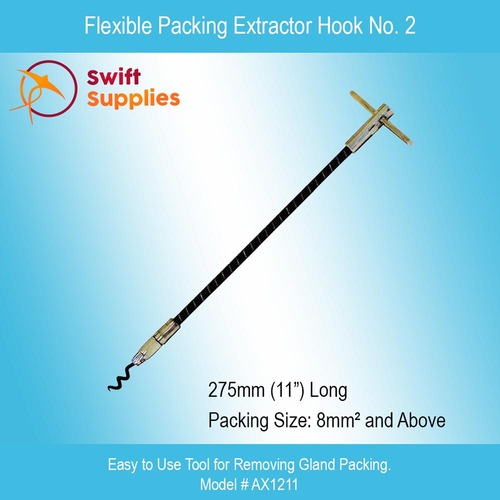 Packing Hook - No.2 Flexible Extractor - 11" Long
