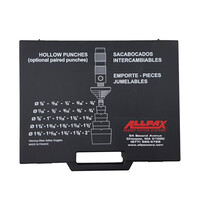 Allpax Hollow Hole Punch Sets - 27 Piece Kit