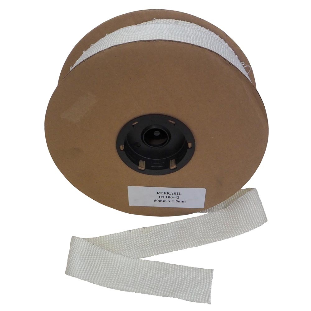 Ceramic Insulation Tape, Nickel Reinforced - 3mm Thick Rolls