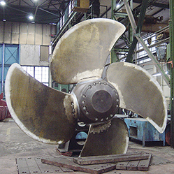 Plastic Metal BR large propeller repair tile