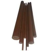 Fabric Bakelite Rod -  500mm Long Lengths